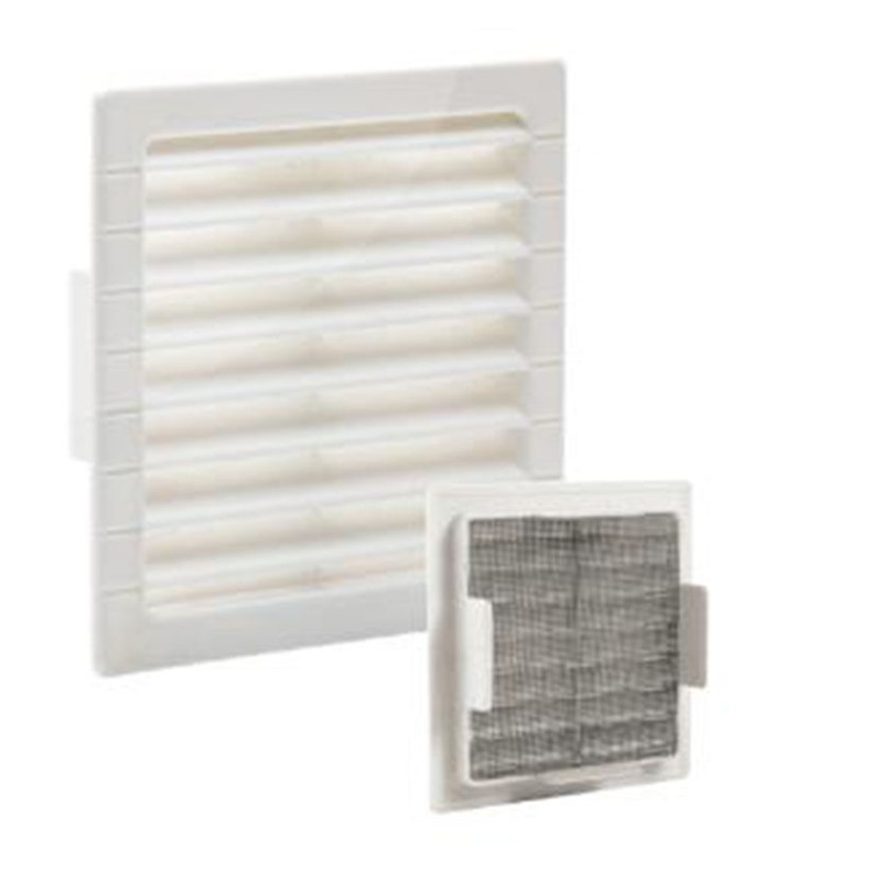 Rejilla Empotr C Pat Mosq 10X10Cm Abs Bl 569F45 Rejilla Ventilación