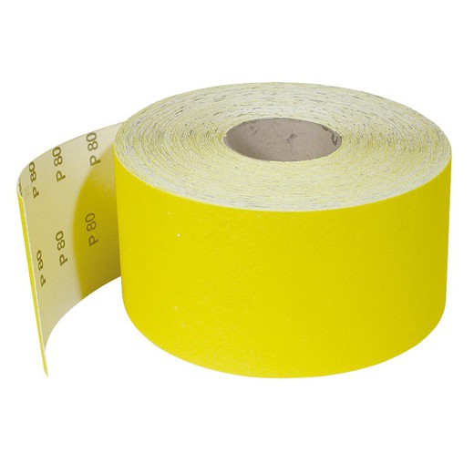 Rouleau abrasif RATIO Rouleau corindon 120Mmx25M.Gr.120 Ratio