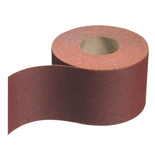 Abrasif en rouleau RATIO Corindon Tissu Rouleau 120Mmx25M.Gr.40 Rati