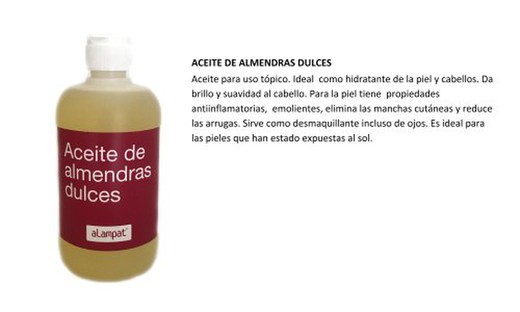 Aceite De Almendras Dulces 500Ml.