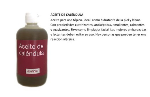 Aceite De Calendula (Cicatrizante)500Ml
