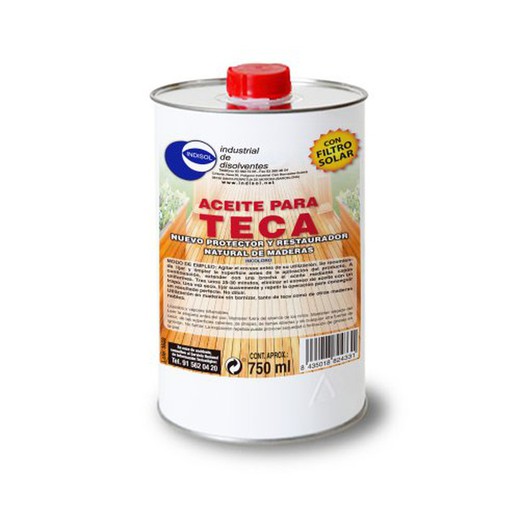 Aceite Teka Indisol 750 Ml Miel