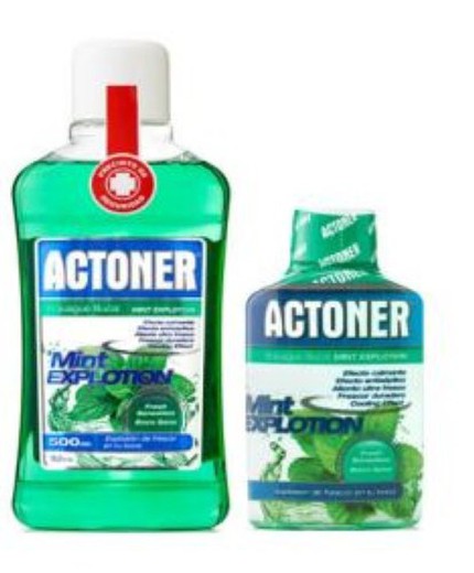 Actoner Enjuague Bucal 500 Mint+Mini 100