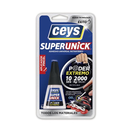 Cola instantânea CEYS SuperUnick Superceys Unick 5 gr.