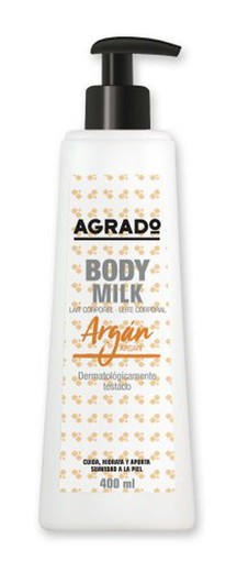 Agrado Body Milk Dosif. Argan 400 Ml