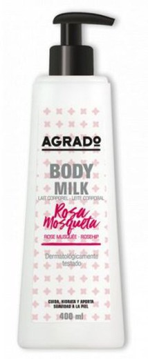 Agrat Body Milk Dosif. Rosa Mosq. 400Ml