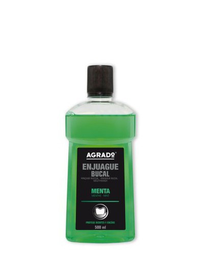 Agrada Esbandida Bucal Frescor Menta 500M