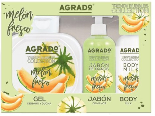 Agrado Pack Melon Gel+Jabon+Body R-6334