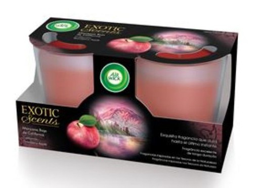 Airwick Candle Exotic Apple Duplo