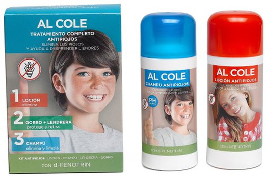 Al Cole Pack Locion + Champu + Liendrera