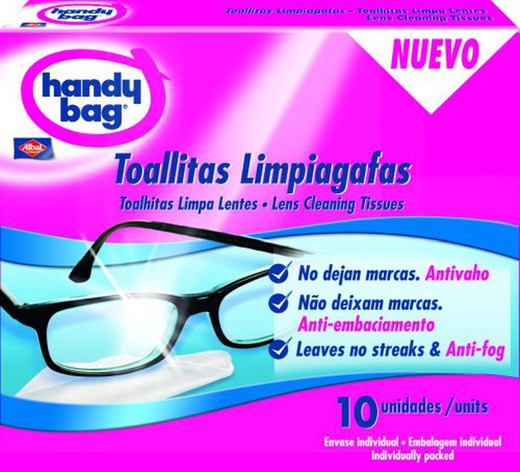 Albal Toallitas Gafas Anti-Vaho(10)