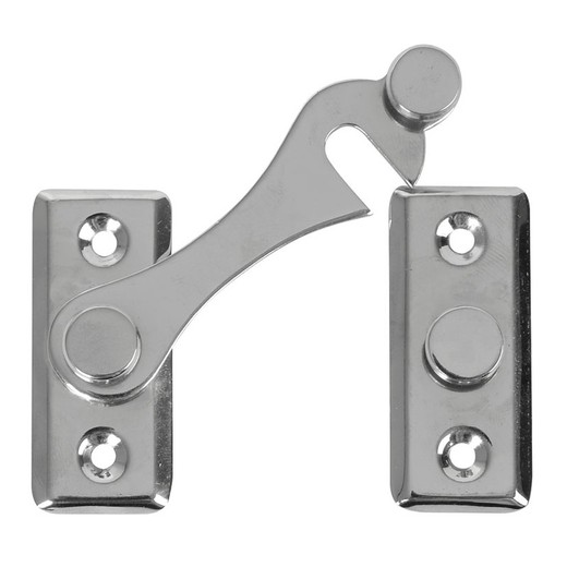 Hasp para armários Aldaba Chrome 4 Cm Direita