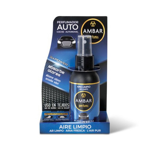 Ambientador Ambar Coche Liqu.90Ml Aire L