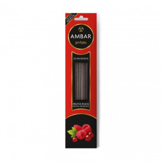 Incenso de frutas Amber ambientador vermelho-20-