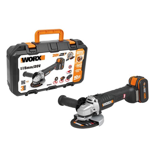 Amoladora Worx WX813 Brushless