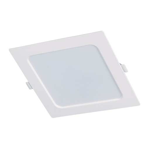 Aplique Cuadr.Empot. 4000K Led 12W Blanc