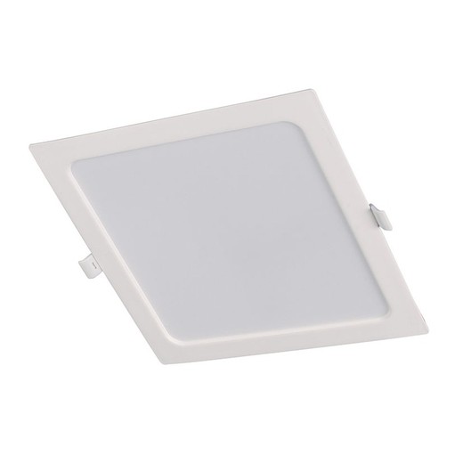 Aplique Cuadr.Empot. 4000K Led 18W Blanc