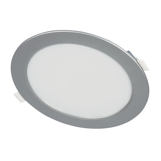 Aplique Redon.Empot. 4000K Led 12W Plata