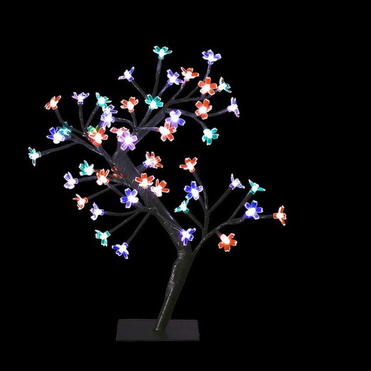 Arbol de navidad 48 leds Prunus. 45 cm.