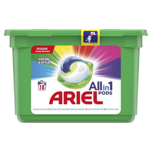 Ariel 3En1 Pods (18 D) Color