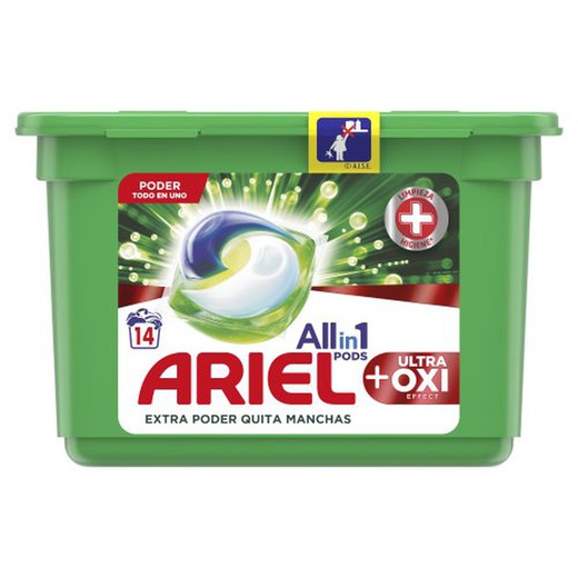 Ariel 3En1 Pods Oxi (14 D)