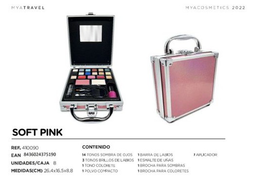 Aromya Travel Kit Soft Pink 410090
