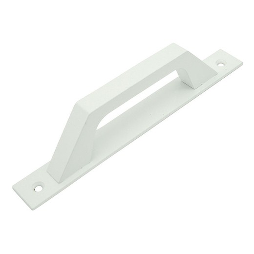 Asa placa recta carpintería aluminio MICEL 6804. Asa Placa Recta 6804 Aluminio Blanco