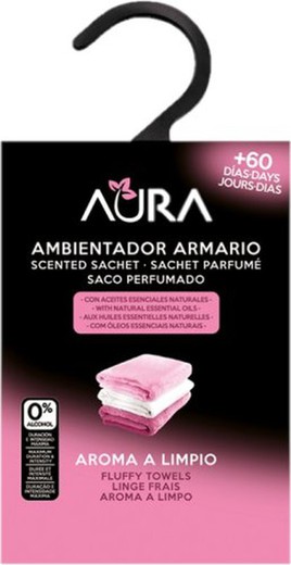Aura Ambient Percha Armario Aroma Limpio