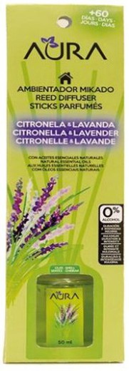 Aura Mikado Citronela & Lavanda 50 Ml