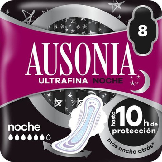 Ausonia Air Dry Noche Ultrafina Alas (8)