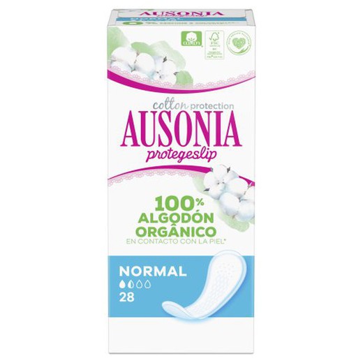 Ausonia Protegeslip Organic Cot Norma 28