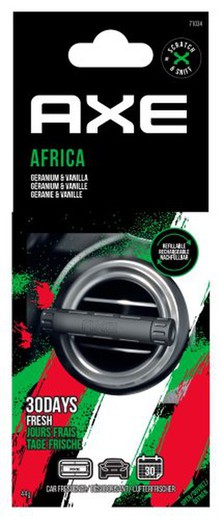 Axe Amb. Coche Recargable Africa