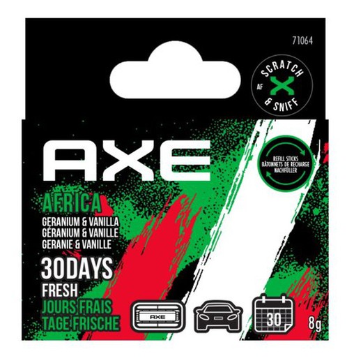 Axe Amb. Coche Recargable Rec.(2) Africa