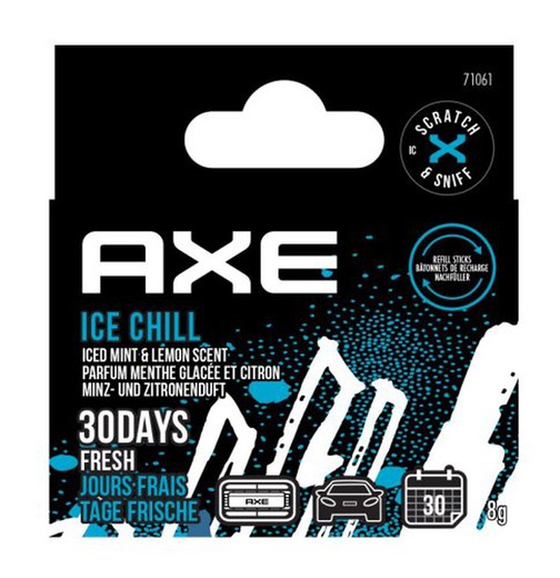 Axe Amb. Coche Recargable Rec.(2) Ice Ch