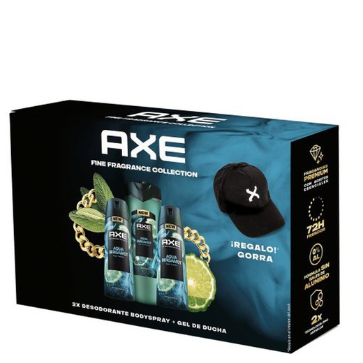 Axe Estuche Bergamota (3 Piezas+Gorra)