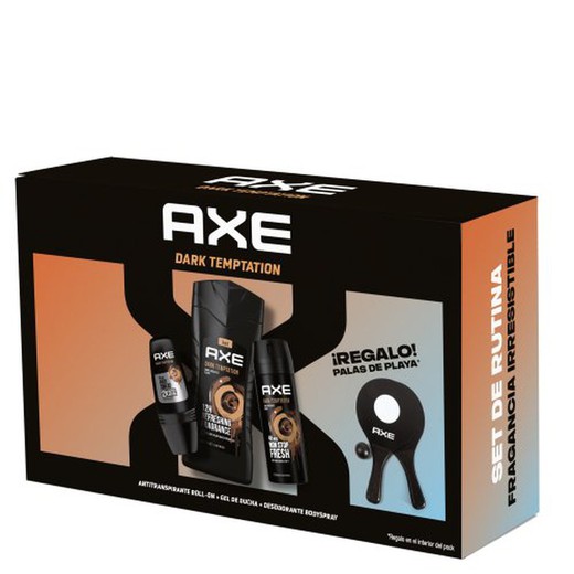 Axe Estuche Dark Temptation (3Piezas+Pa)