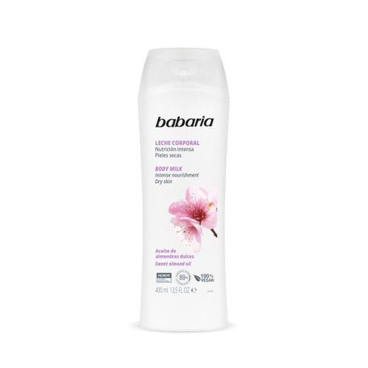 Babaria Body Milk 400 Almendras Dulces