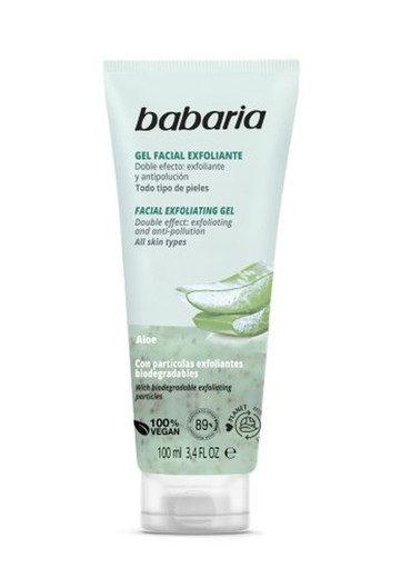 Babaria Face Aloe Exfoliante Fac Gel 100