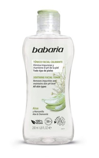 Babaria Face Aloe Tonico Facial Calm 200