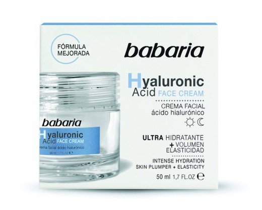 Babaria Face Crema Hyaluronic Tarro 50