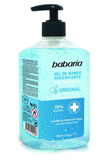 Babaria Gel Higienitzant 500 Dosificador