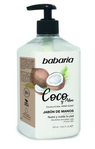 Babaria Jabon Manos Coco Aplicador 500