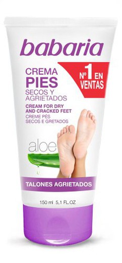 Babaria Pies Crema Talones 150