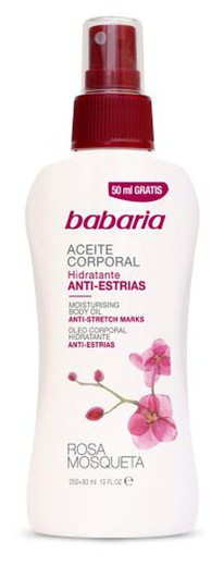 Babaria Rosa Mosq. Aceite Corporal 300