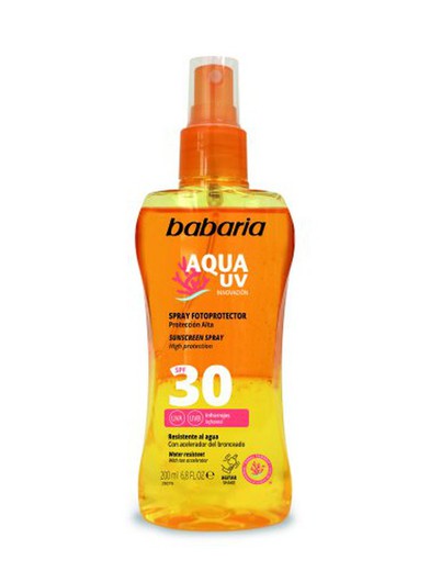 Babaria Sol Spray Aloe Bifasica 200 F-30