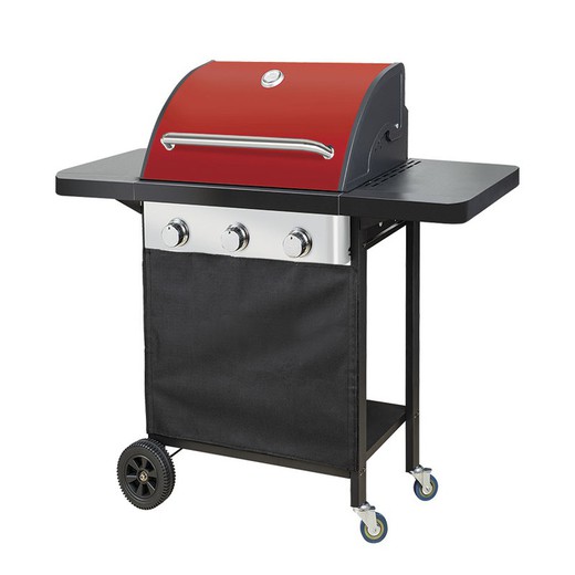 Barbacoa de gas HABITEX Bontempo R124. Barbacoa Gas Bontempo R124 3 Cremador.