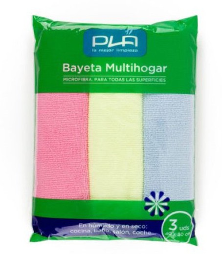 Bayeta Pla Microfibra 40X30 (3)R-30671