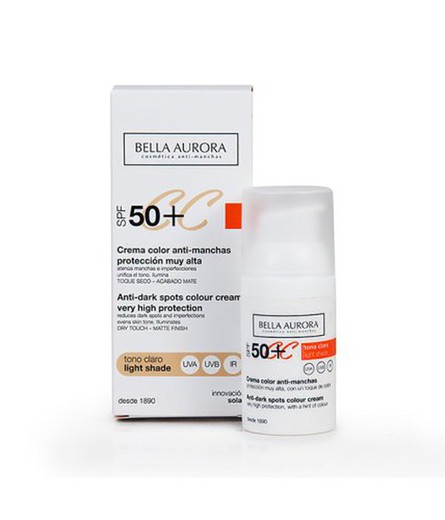 Bella Aurora Cc Cor Clara 30 Ml. Mais de 50