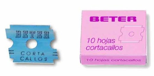 Beter Hoja Cortacallos (10) Blis R-34028