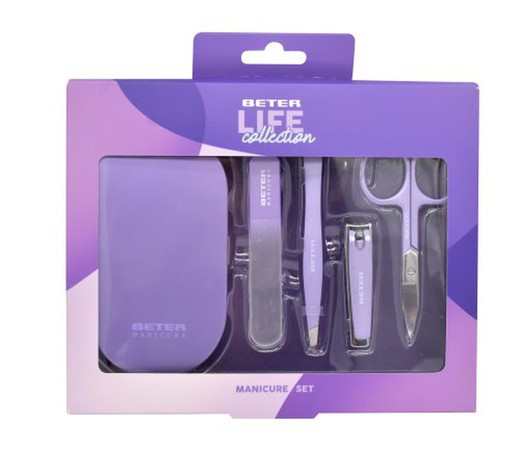 Beter Set Manicura 4 Piezas Life R11009